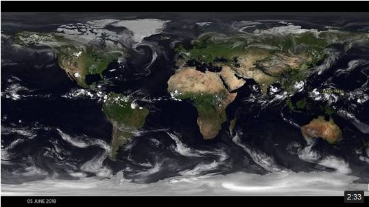 Junio De 2018 Desde El Espacio