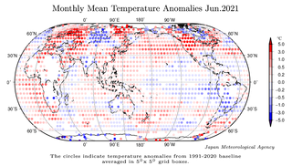 Junio de 2021 a nivel global: el 4º más cálido según JMA