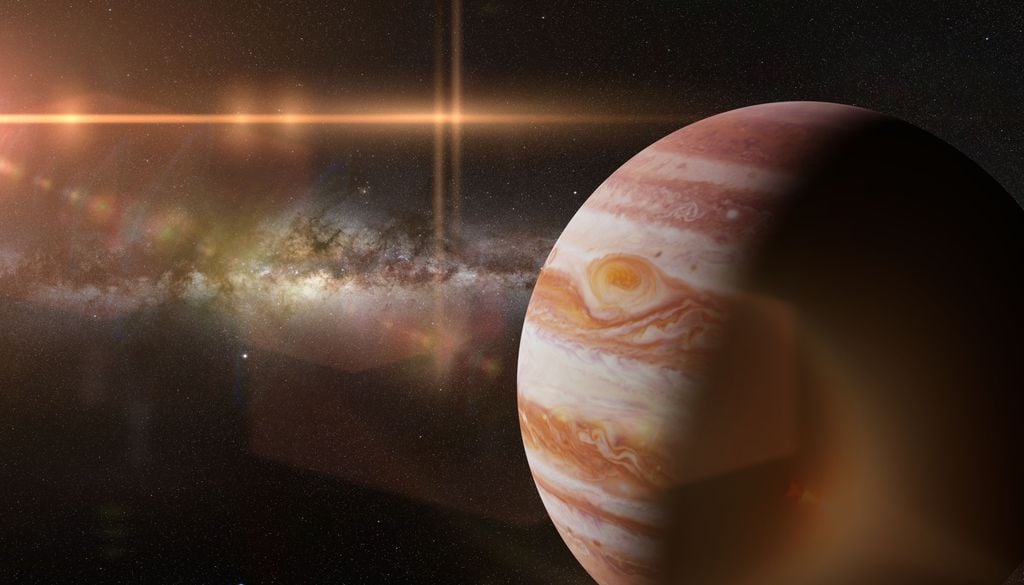 Júpiter, el gigante gaseoso del Sistema Solar, pudo haber cumplido un papel clave en la historia temprana de la Tierra: su enorme gravedad habría ayudado a conservar cerca del planeta ingredientes esenciales para la vida.