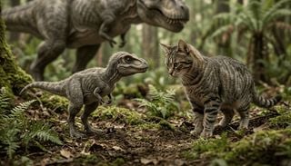 Jurassic Park errou: estudo revela que filhotes de T. rex eram do tamanho de gatos