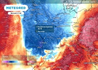 Temperature gi&ugrave; di 15&deg;C in pochi giorni: il ritorno del clima pi&ugrave; fresco in Francia &egrave; confermato da marted&igrave; 8