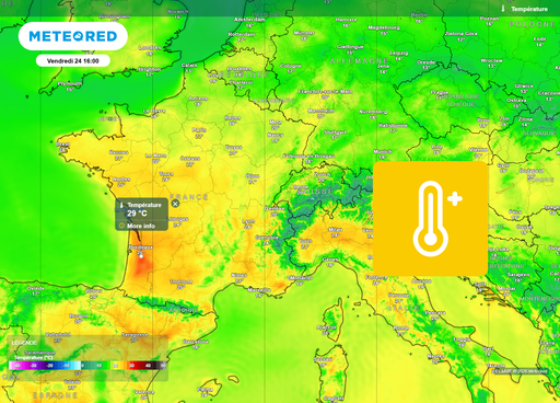 Jusqu'&agrave; 29&deg;C en France ! La chaleur va se propager depuis l'Espagne : &agrave; quoi faut-il s'attendre d'ici samedi ?
