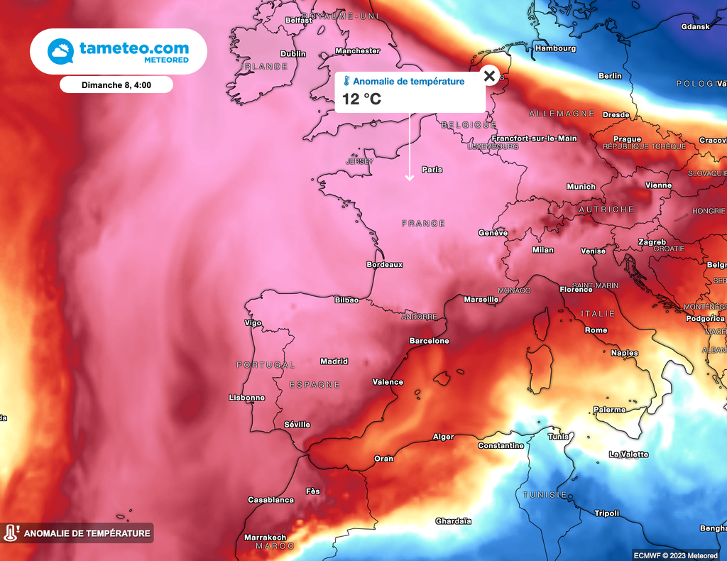 Une importante anomalie thermique est présente ce week-end en altitude. Cela annonce-t-il de nouveaux records de chaleur ?