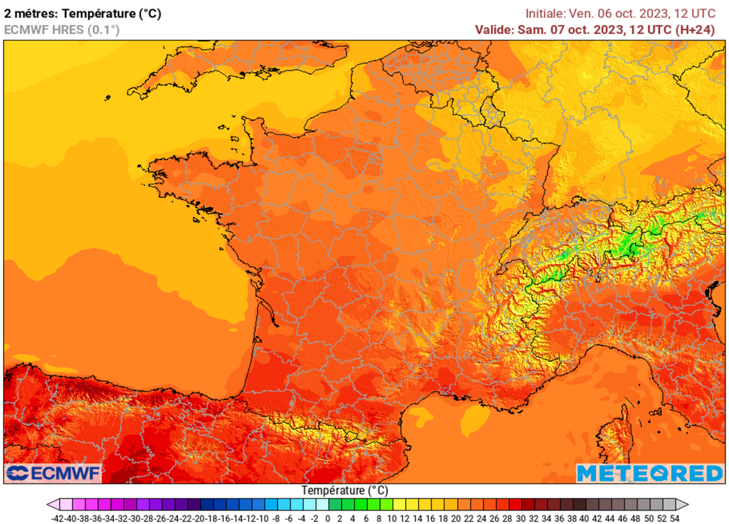 Un samedi après-mdi printanier voire estival s'annonce sur la France.
