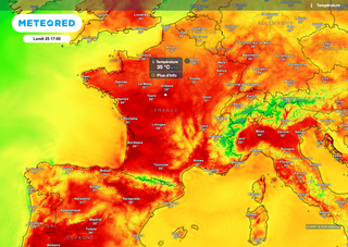 Jusqu'&agrave; 34&deg;C sur la moiti&eacute; nord ! D&eacute;couvrez les pr&eacute;visions et tendances m&eacute;t&eacute;o jusqu'&agrave; mi-juin en France