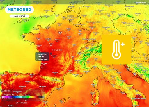 Jusqu&rsquo;&agrave; 35&deg;C dans le Sud de la France : le pic de chaleur est pr&eacute;vu lundi 14 septembre