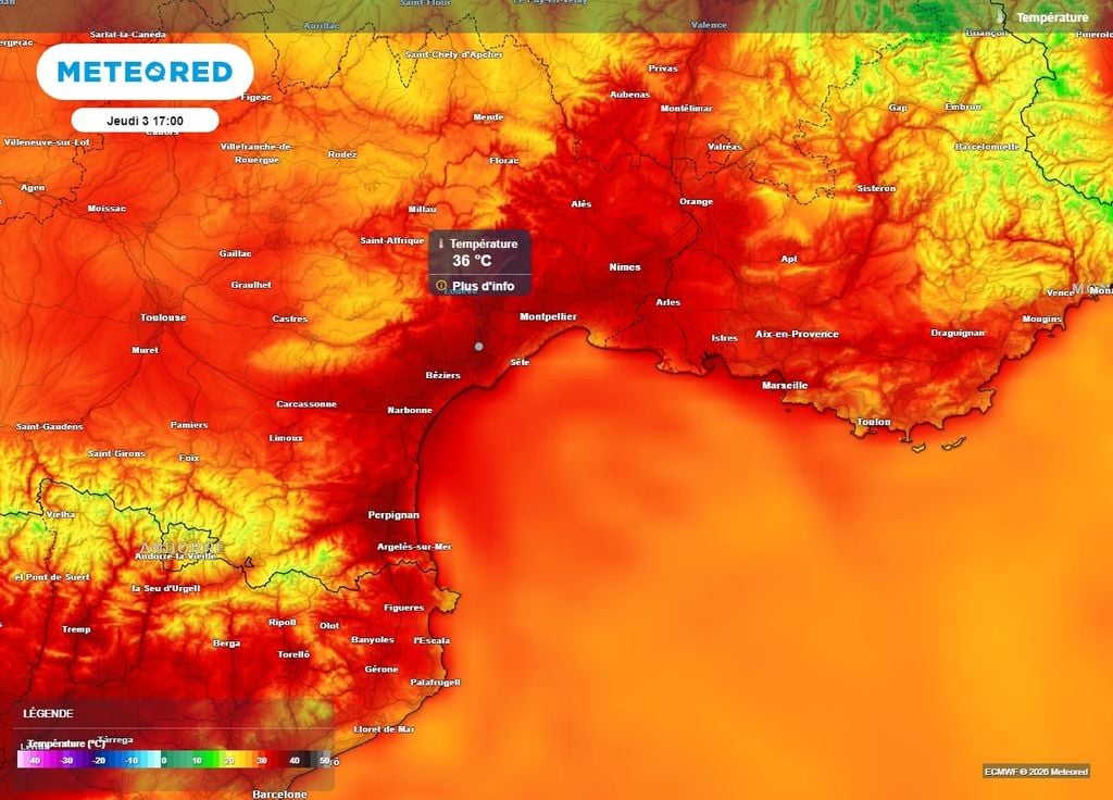 Des records de chaleur peuvent tomber dans l'Hérault ce jeudi 3 septembre Des records de chaleur peuvent tomber dans l'Hérault ce jeudi 3 septembre