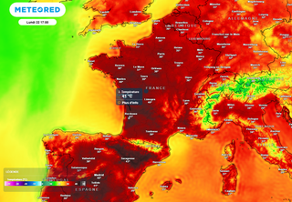 Jusqu'&agrave; 43&deg;C : le thermom&egrave;tre va s'envoler ce lundi 22 juin, la France doit se pr&eacute;parer &agrave; une fournaise historique