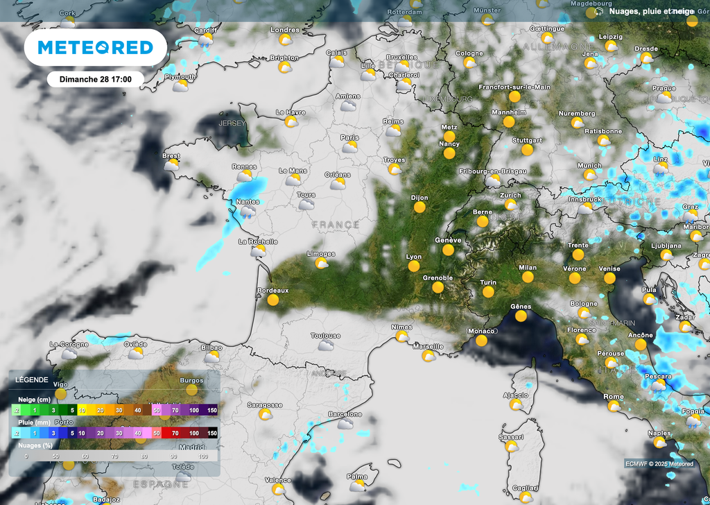 Éclaircies de plus en plus présentes durant ce week-end et début de semaine prochaine.
