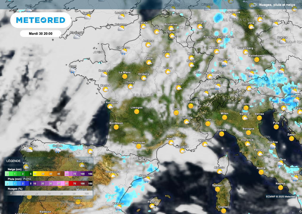 Un beau temps qui devrait s'installer pour le début de semaine au moins.