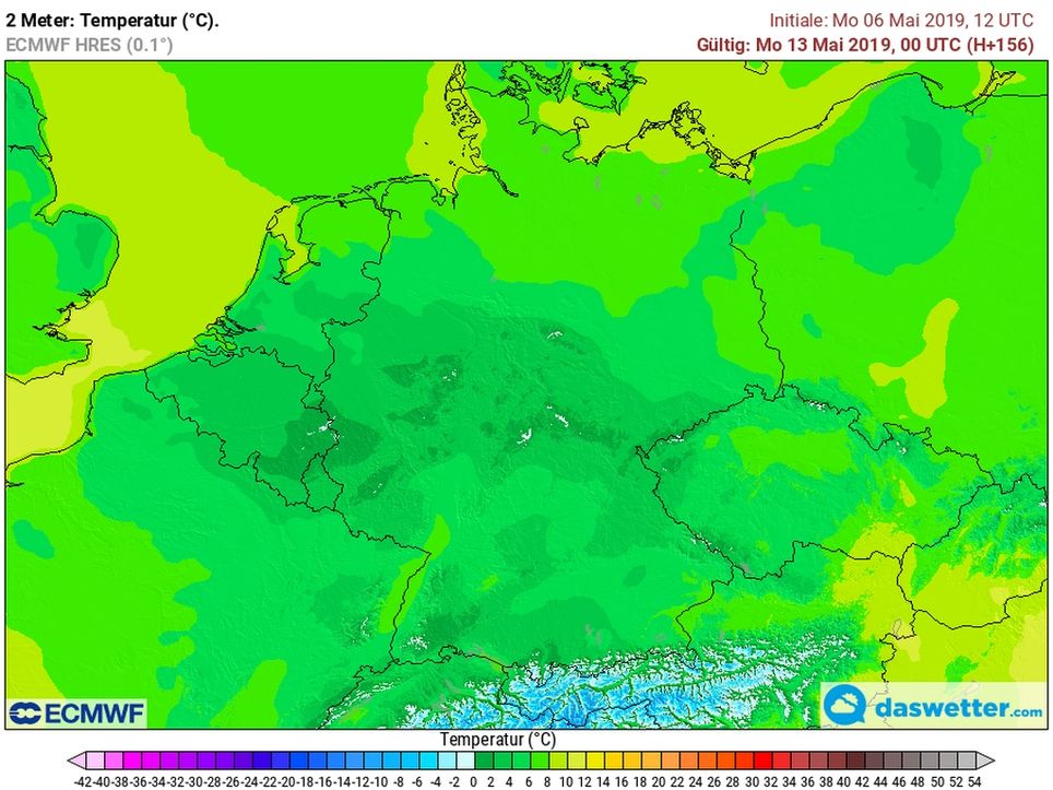 Kälteschock Am Frühen Morgen