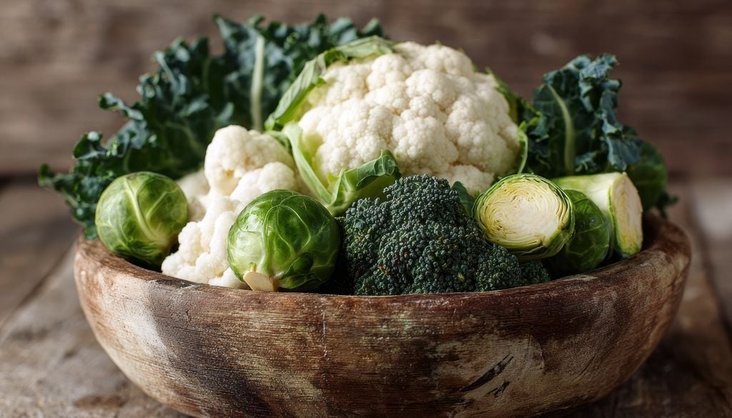 verduras Las crucíferas son aliadas clave para la salud digestiva y la protección celular.