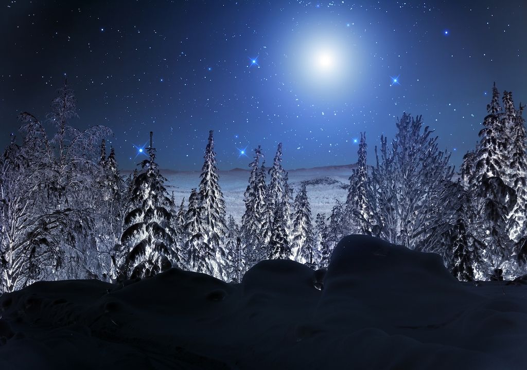 Wenn der Himmel wolkenlos ausfällt, dann ist das Himmel-Spektakel wunderbar zu sehen