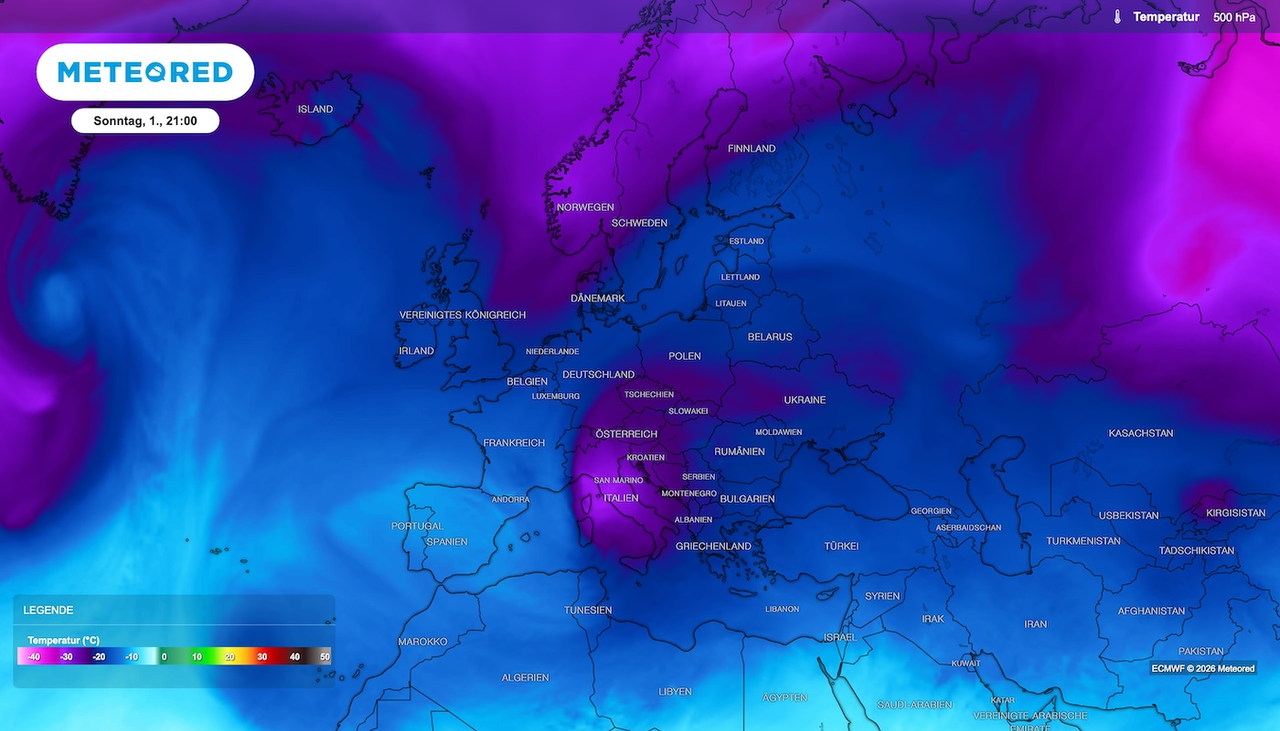 Eisiger Besuch aus dem Obergeschoss: ECMWF zeigt den Kaltluftvorstoß über Mitteleuropa – auf manchen Bergstraßen könnte der Herbst seine rutschige Seite zeigen!