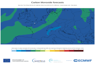 Giftwolke erreicht uns! Kanadas Brände, Deutschlands Luft: Eine Rauchwolke voller Kohlenmonoxid erreicht Europa