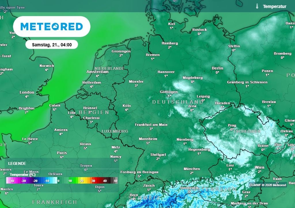 kälte, wetter, deutschland Kommt die kalte Luft schon am Wochenende nach Deutschland zurück? Es ist ein wildes hin und her.