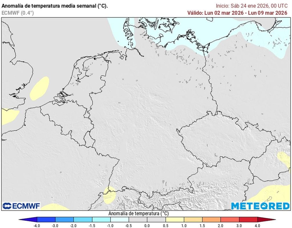 Der Start in den März 2026 scheint nicht wirklich warm ausfallen zu wollen, im Norden sogar eher "zu kalt".
