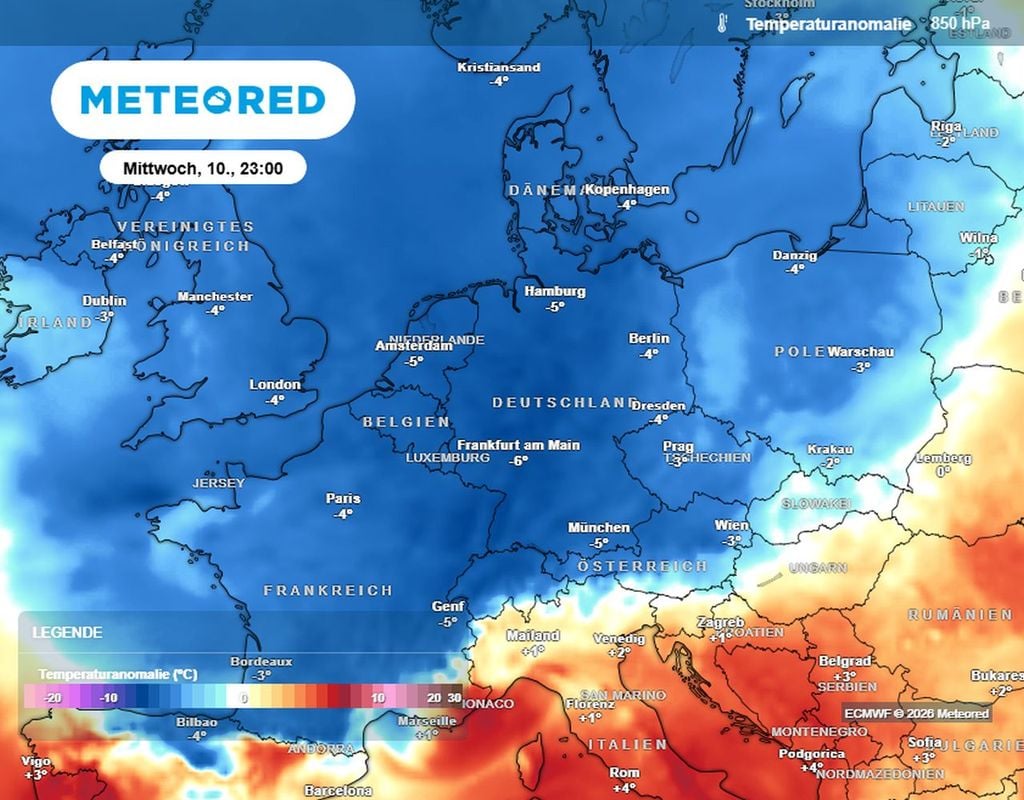 Wettersturz in der nächsten Woche: ein Volltreffer der Polarluft für Deutschland!