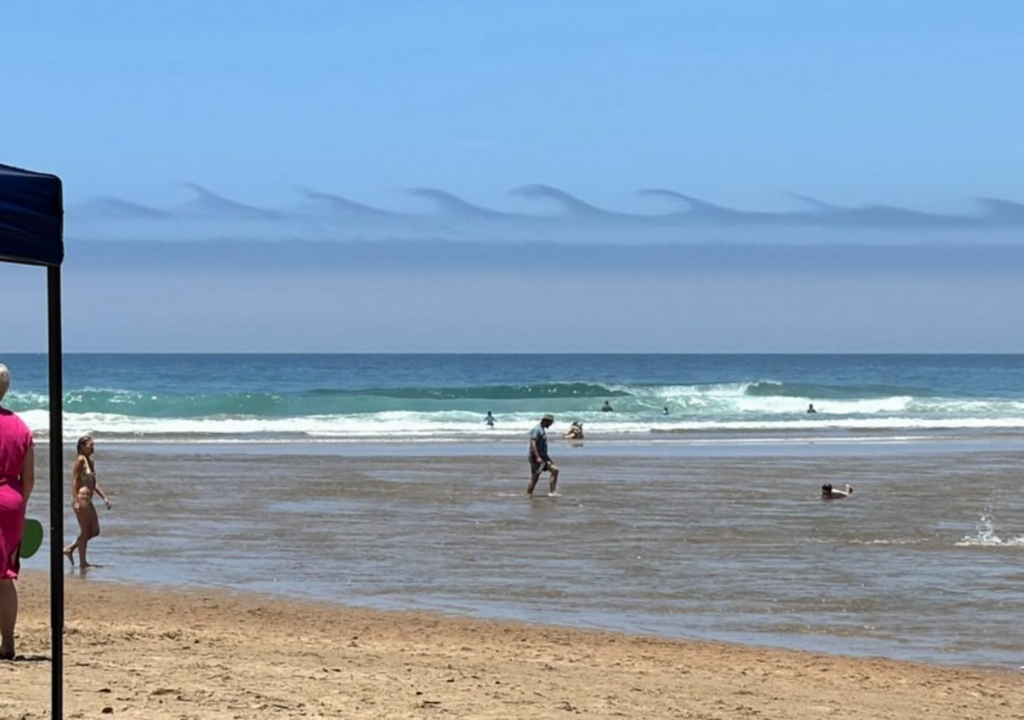 Kelvin-Helmholtz-Wolken Südafrika