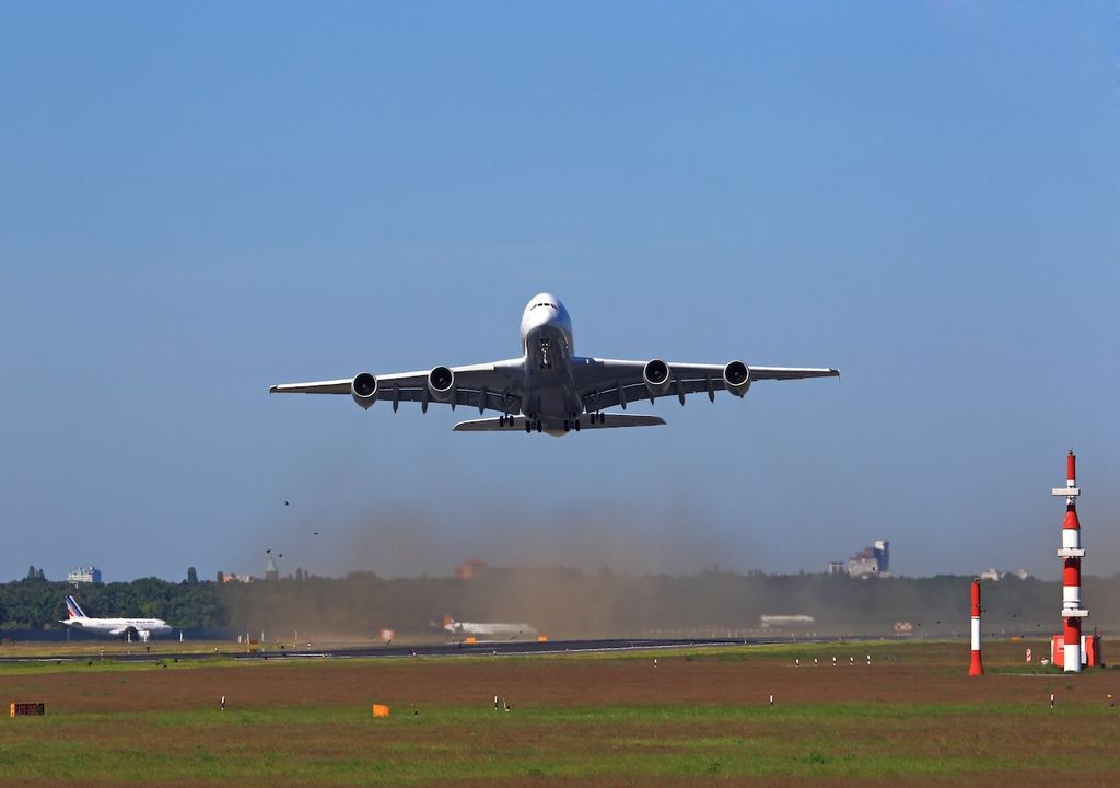 Airbus A380, Berlin Tegel