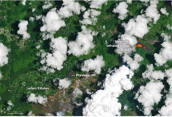 Kilauea Sigue Erupcionando