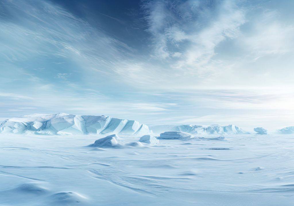 Das Eis in der Arktis verändert sich stetig