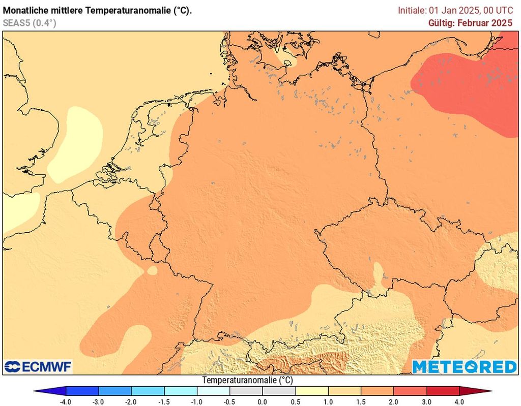 ecmwf, februar, winter ecmwf, februar, winter