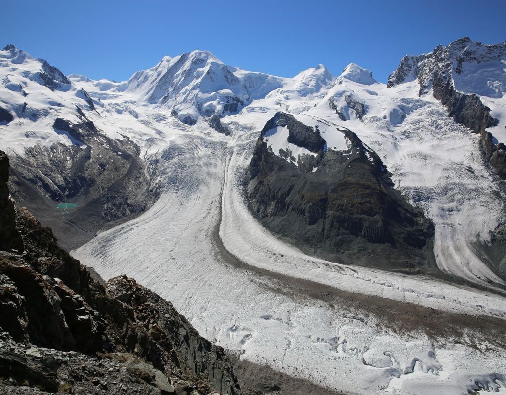 alpengletscher schmelzen, klimawandel