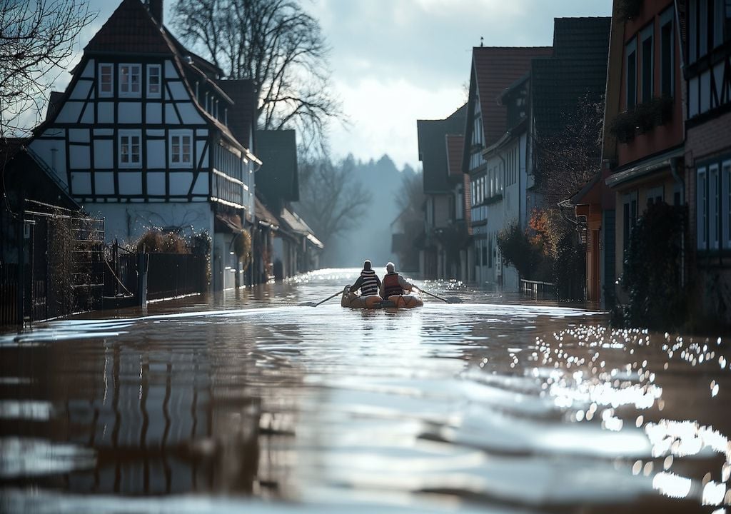 Deutschland, HWRM-Plänen, Hochwasser