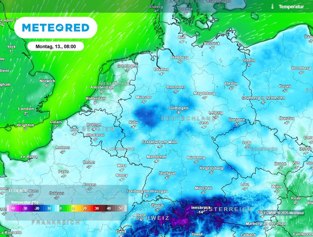temperatur, frost, wetter, deutschland