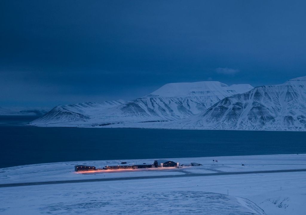 Svalbard Airport di Longyearbyen.