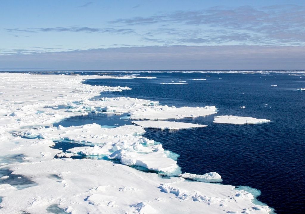 Fusione dei ghiacci artici.