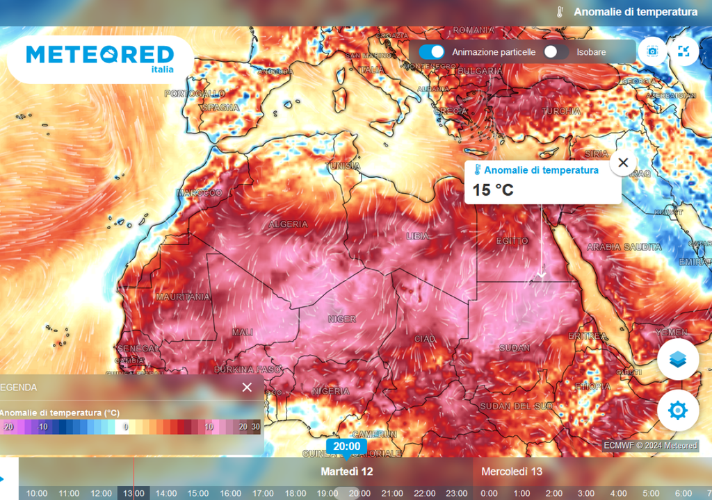 Calor récord África