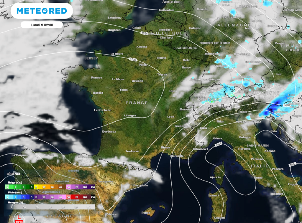 Grâce au retour de l'anticyclone, le soleil s'imposera partout pour le lundi de Pentecôte.