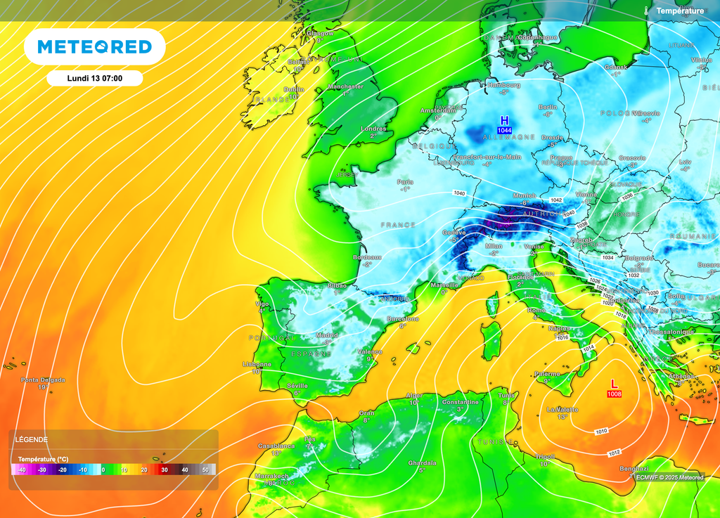 Matinées encore bien froides d'ici le début de semaine prochaine.