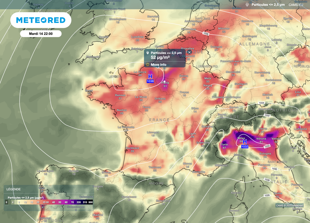Les particules fines vont voir leur concentration augmenter en raison d'une météo très calme.
