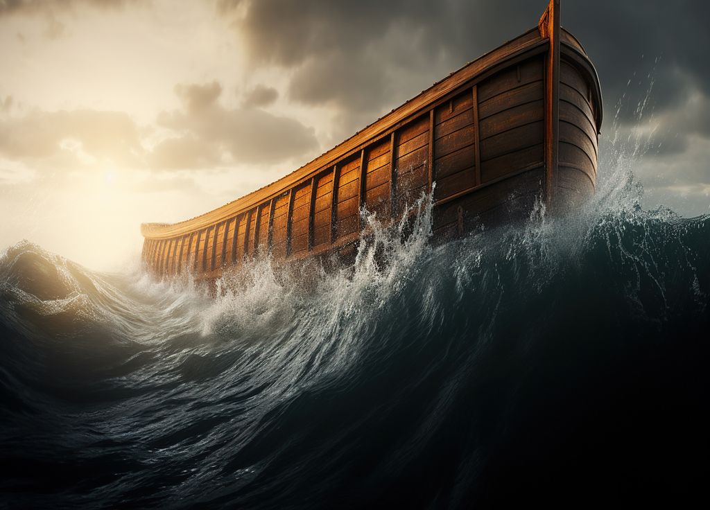 Arche de Noé intelligence artificielle déluge
