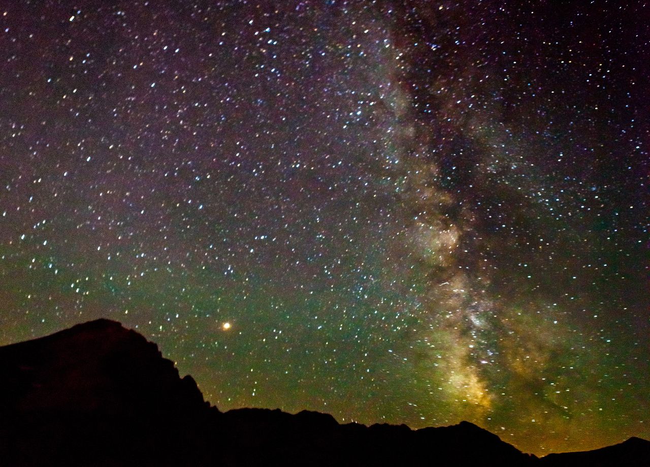 Le Col du Tourmalet de nuit.