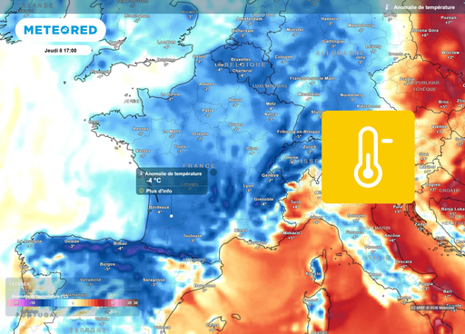 L'automne d&eacute;boule en force en France : 10&deg;C de perdus entre mardi et jeudi, d&eacute;couvrez les r&eacute;gions les plus concern&eacute;es