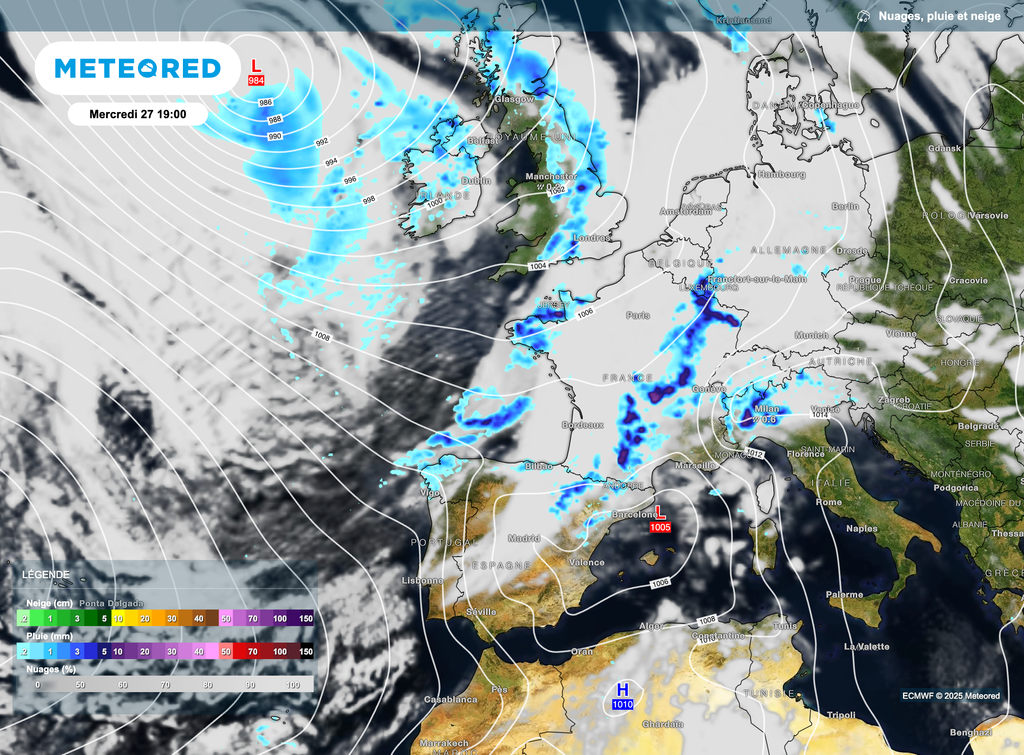 Des orages sont attendus dès mardi au plus tôt voire mercredi.