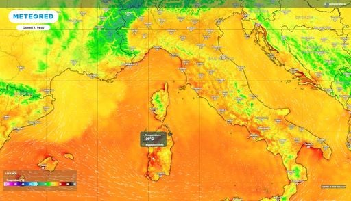 L'estate di fine Settembre: l'anticiclone africano riporta le temperature oltre la media in Italia