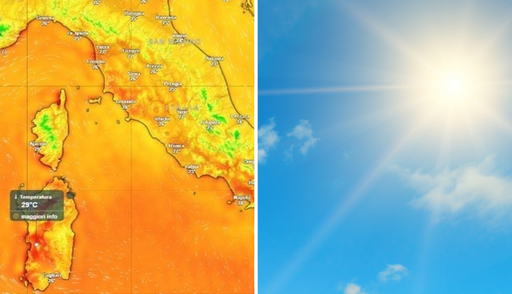 L'estate di fine Settembre: l'anticiclone africano riporta le temperature oltre la media in Italia