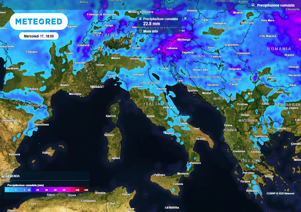 piogge cumulate 15 sett