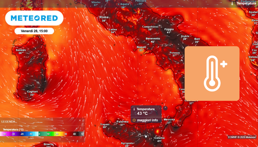 Autunno meteo alle porte, ma l'estate termina col botto: attesi 44-45&deg;C tra oggi e domani. Quando arriva il fresco?