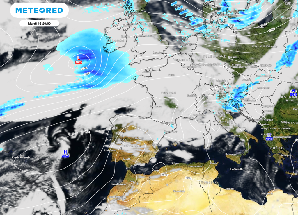 Selon le modèle européen ECMWF, les hautes pressions étendront progressivement leur influence la semaine prochaine.