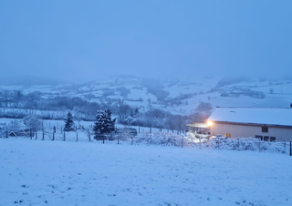 L'hiver n'a pas dit son dernier mot en France : revoici la neige quasiment jusqu'en plaine !