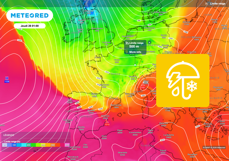 &laquo;&nbsp;L'hiver de retour en France&nbsp;? &raquo;&nbsp;: changement radical de m&eacute;t&eacute;o le 25&nbsp;mars