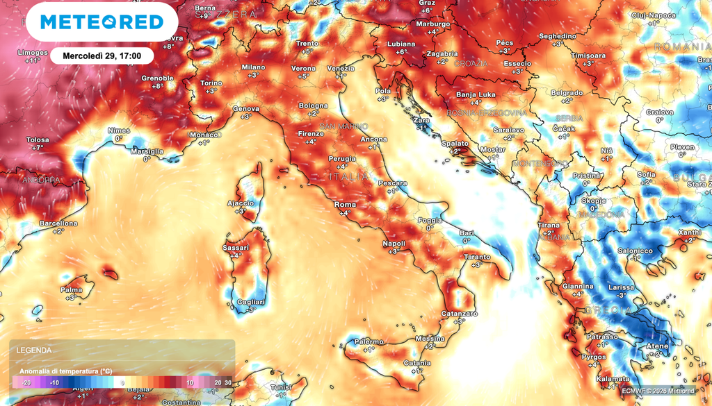 Torneranno anomalie termiche positive dopo il breve fresco al Nord del weekend. Torneranno anomalie termiche positive dopo il breve fresco al Nord del weekend.