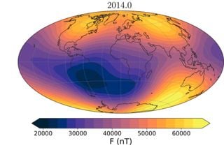 La “abolladura” magnética sobre Argentina y el Atlántico que pone en riesgo a los satélites (y preocupa a la NASA)