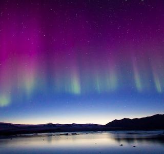 La actividad geomagnética y auroras